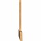 Ekena Millwork Portland Smooth Timber Gable Bracket, Western Red Cedar, 84"W x 28"H x 1 1/2"D x 5 1/2"F, 8/12 Pitch GBW084X28X0206POR00SWR - alternate 2